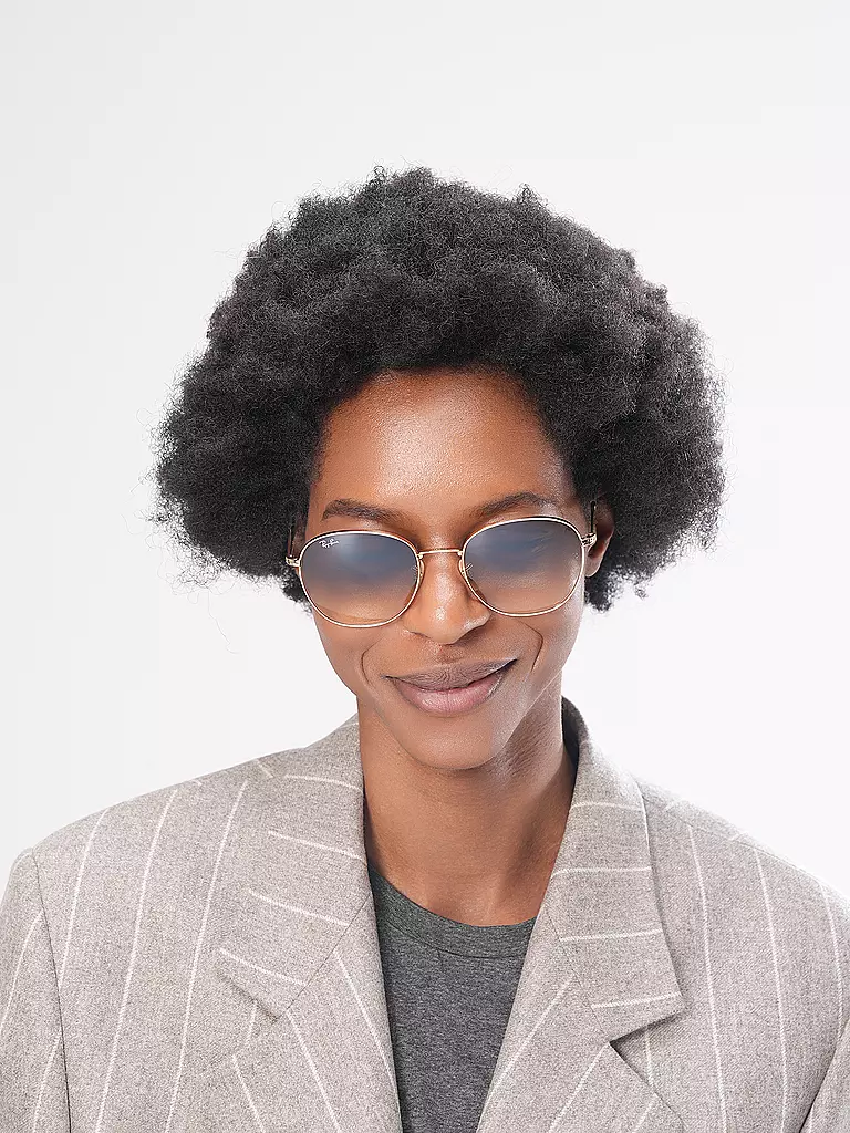 RAY BAN | Lunettes de soleil 0RB3809/55 | Or