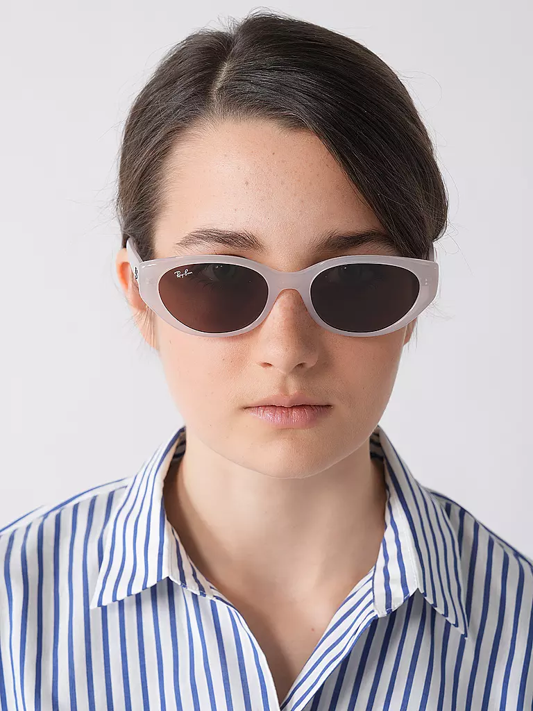 RAY BAN | Lunettes de soleil 0RB4457D/55 | rosa