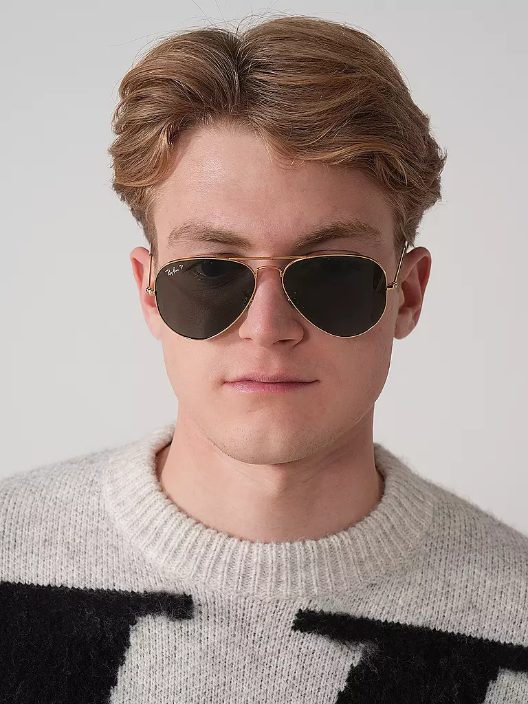 RAY BAN | Lunettes de soleil AVIATOR | gold