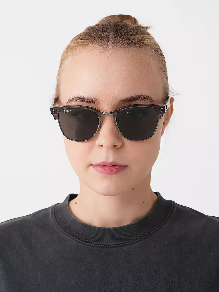 RAY BAN | Lunettes de soleil CLUBMASTER REVERSE 0RBR0504S/54 | braun