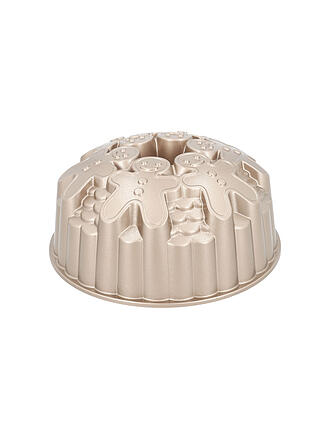 RBV BIRKMANN | Moule à gâteau Contoura Gingerman 22cm antiadhésif argenté