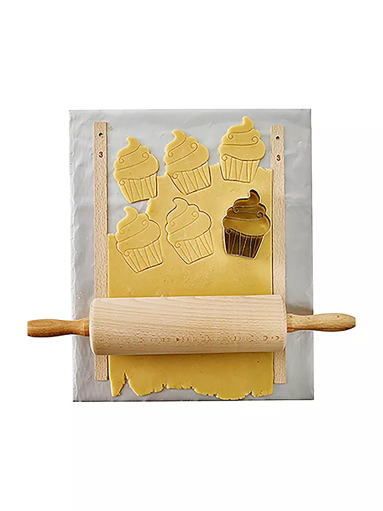 RBV BIRKMANN | Baguettes à abaisser 3 pièces en bois de hêtre | braun
