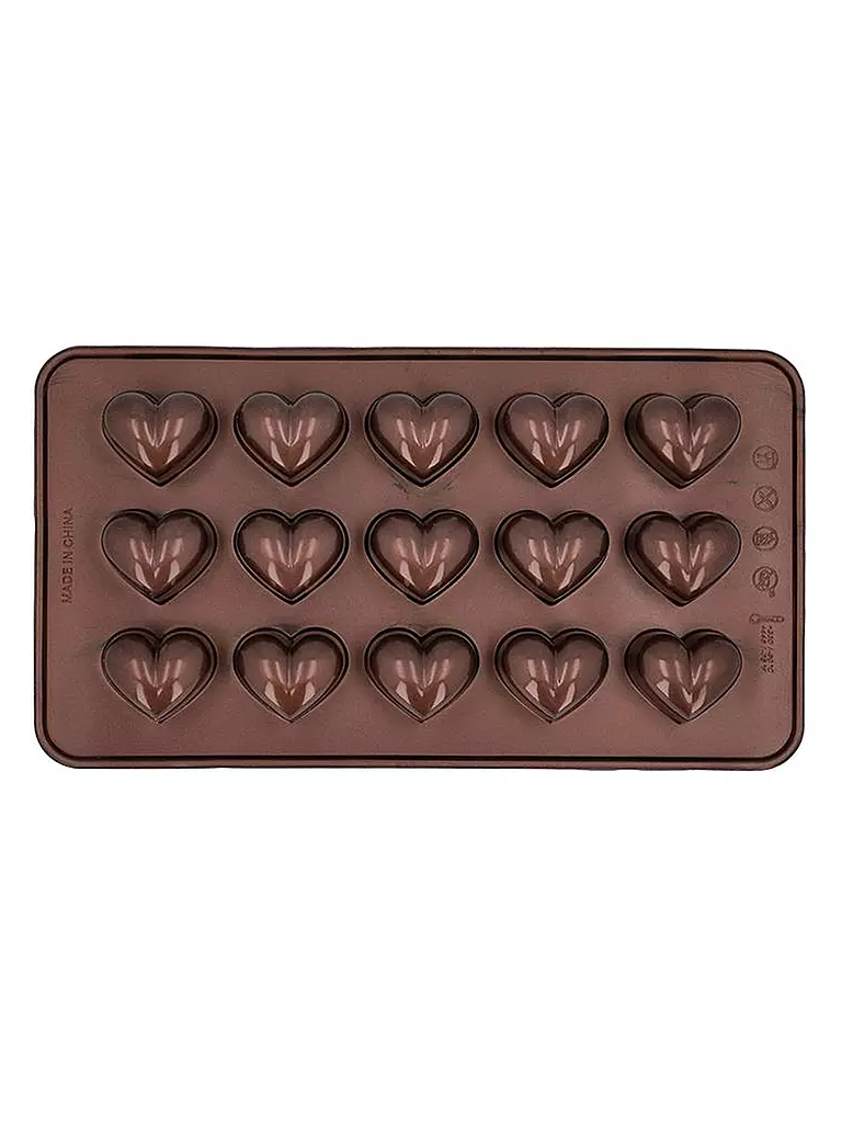 RBV BIRKMANN | Moule à chocolat cœur | braun