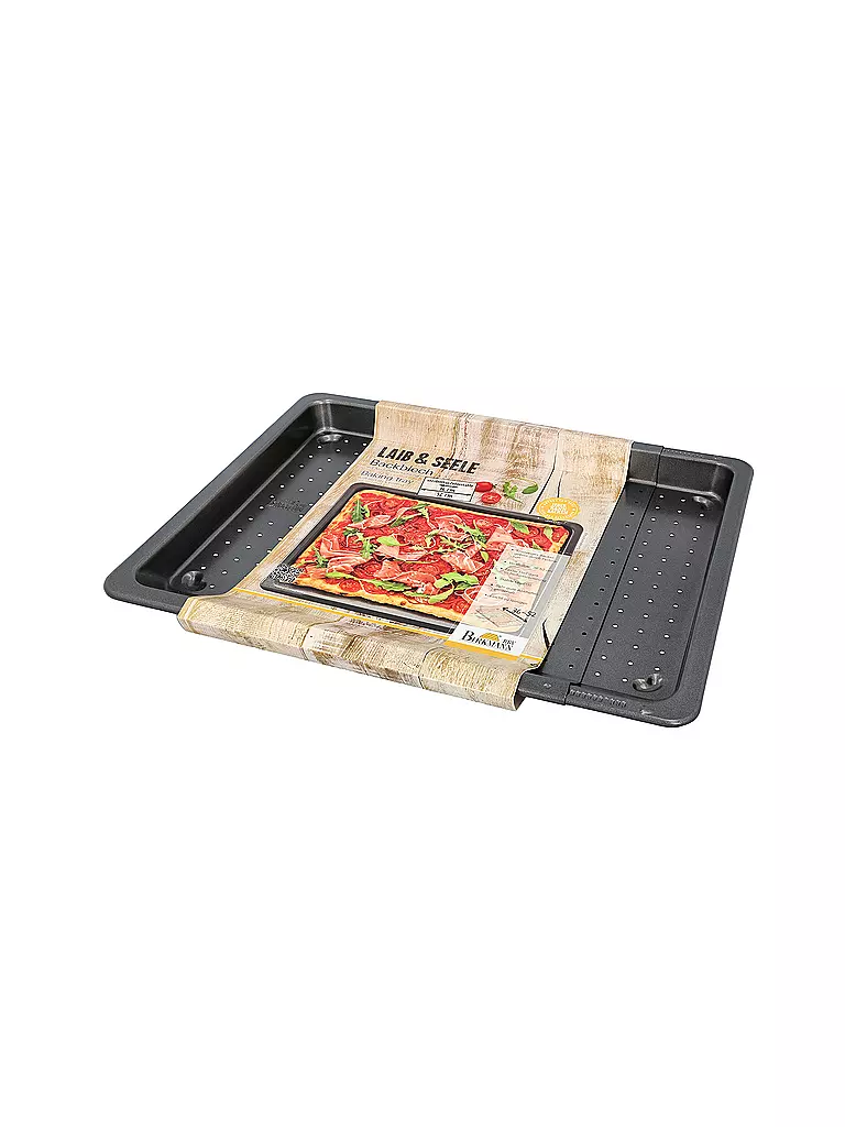 RBV BIRKMANN | Plaque de cuisson extensible antiadhésive noire | 