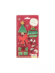 RBV BIRKMANN | Set d'emporte-pièces 5 pièces SANTA en acier inoxydable | Argent