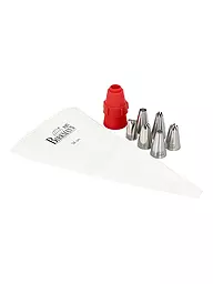 RBV BIRKMANN | Set de poches à douille EASY 8 pièces blanc/acier inoxydable | Blanc