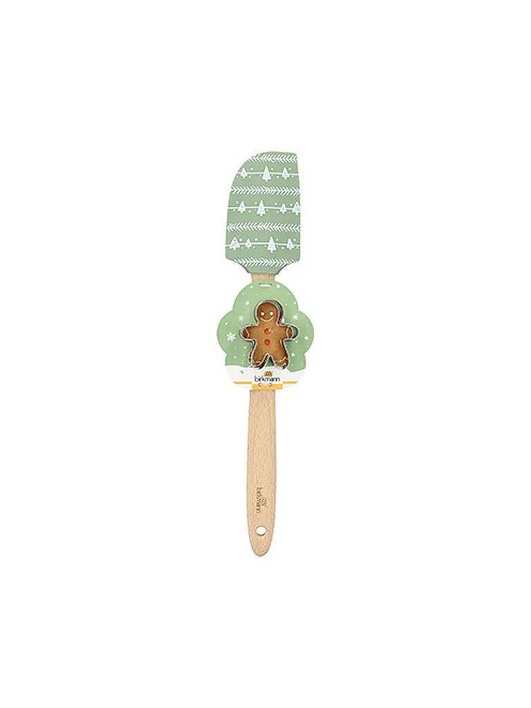 RBV BIRKMANN | Spatule de Noël avec emporte-pièce sapin | Vert clair