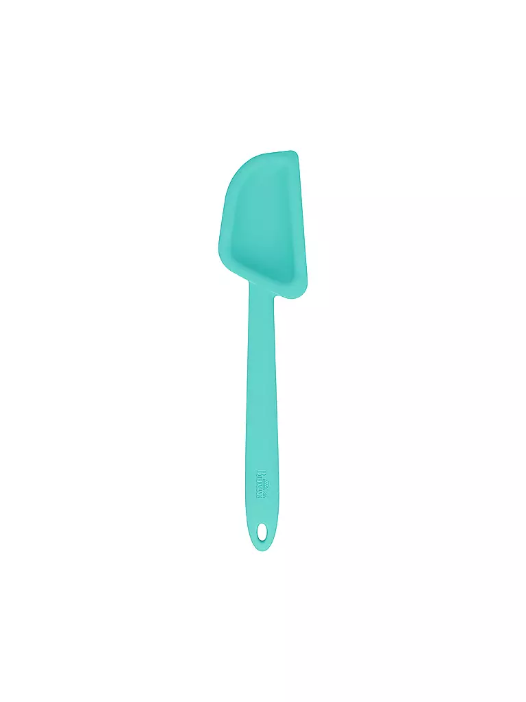 RBV BIRKMANN | Spatule et racloir à pâte en un, avec noyau métallique 29cm Turquoise | Turquoise