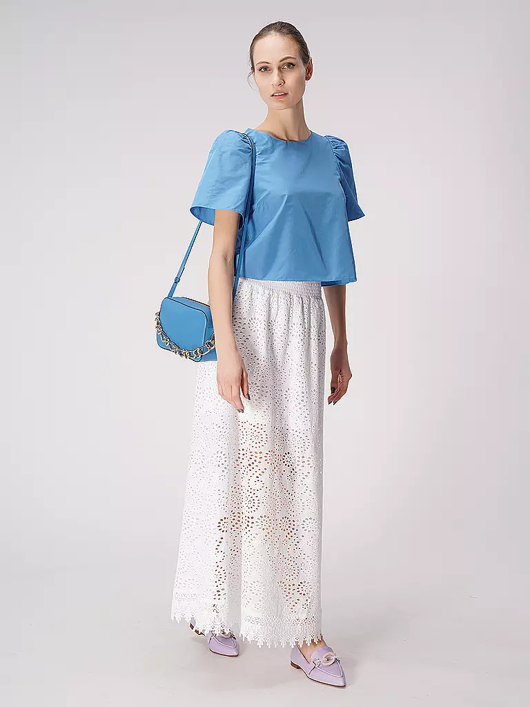 RED (V) | Ledertasche - Umhängetasche | Bleu