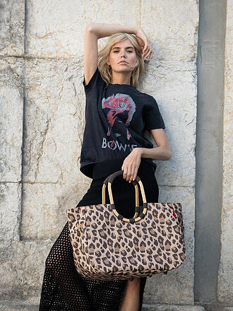 REISENTHEL | Sac - Loopshopper Large Frame Leo Macchiato