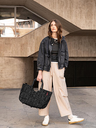 REISENTHEL | Loopshopper L BOUCLE Noir