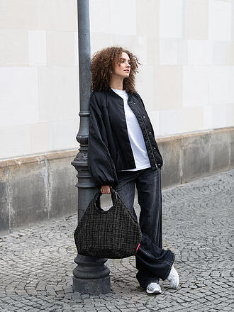 REISENTHEL | Loopbag HOBO BOUCLE Noir