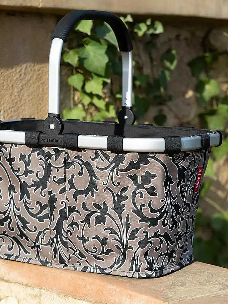 REISENTHEL | Carrybag BAROQUE MARBLE Marron/Noir | Marron