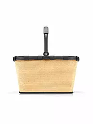 REISENTHEL | Einkaufskorb - Carrybag Raffia Black  | Noir