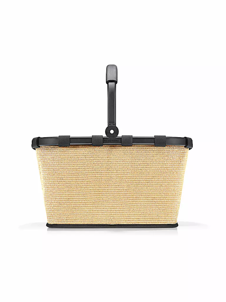 REISENTHEL | Panier de courses - Carrybag Raffia Black | Noir