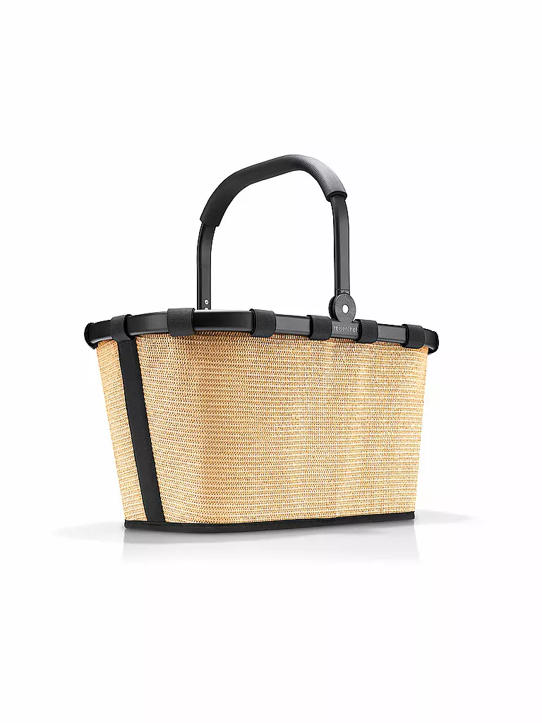 REISENTHEL | Panier de courses - Carrybag Raffia Black | Noir