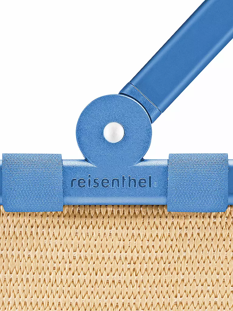 REISENTHEL | Panier de courses - Carrybag Raffia Blue | 