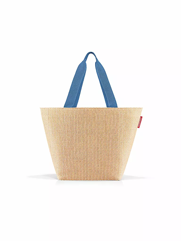 REISENTHEL | Sac - Shopper Medium Raffia Bleu | blau