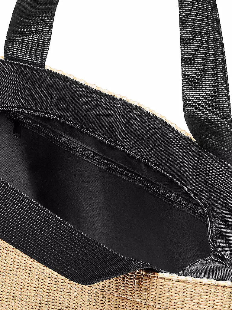 REISENTHEL | Sac - Shopper Medium Raffia Noir | 