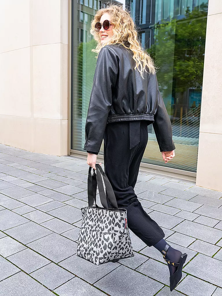 REISENTHEL | Shopper Leo Nero Medium | Noir