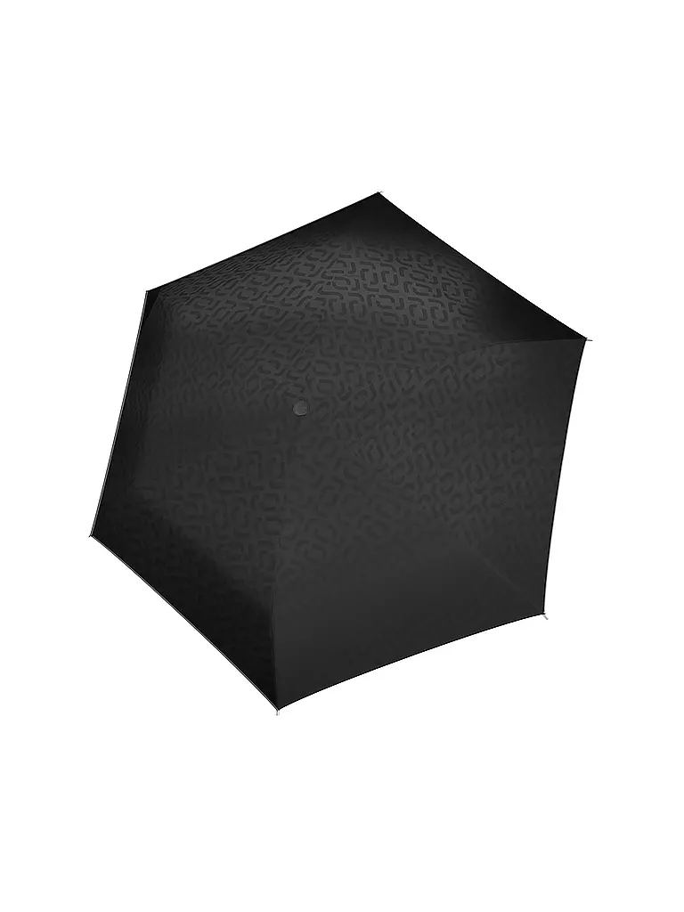 REISENTHEL | Taschenschirm - Umbrella Pocket Mini 97cm Black Hot Print | Noir