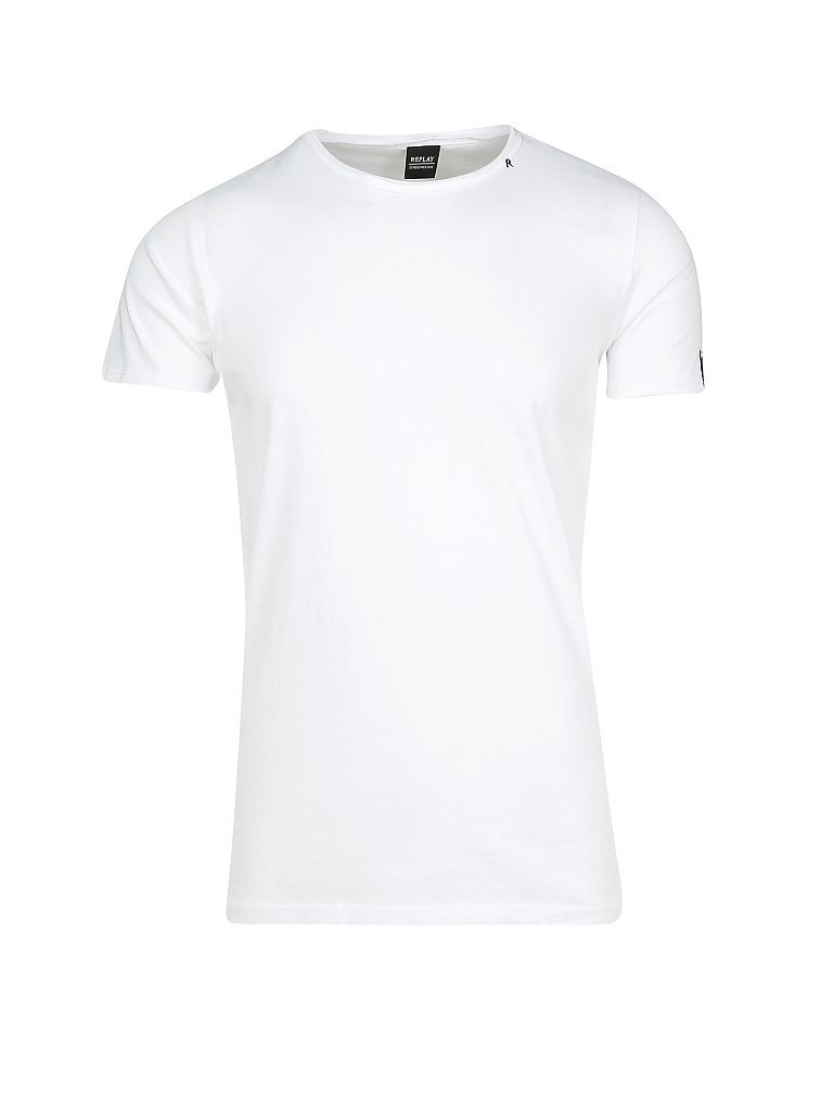 Vêtements Replay T shirt col rond basic pour Accessoires