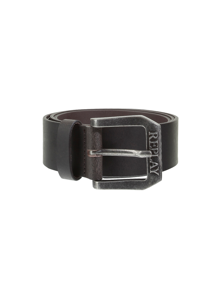 Replay Ceinture en cuir marron 85