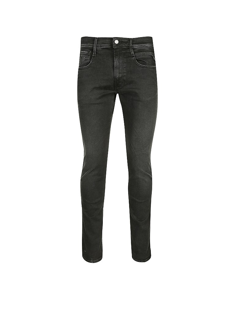 Jeans Slim Fit ANBASS HYPERFLEX CLOUDS noir 31/L34