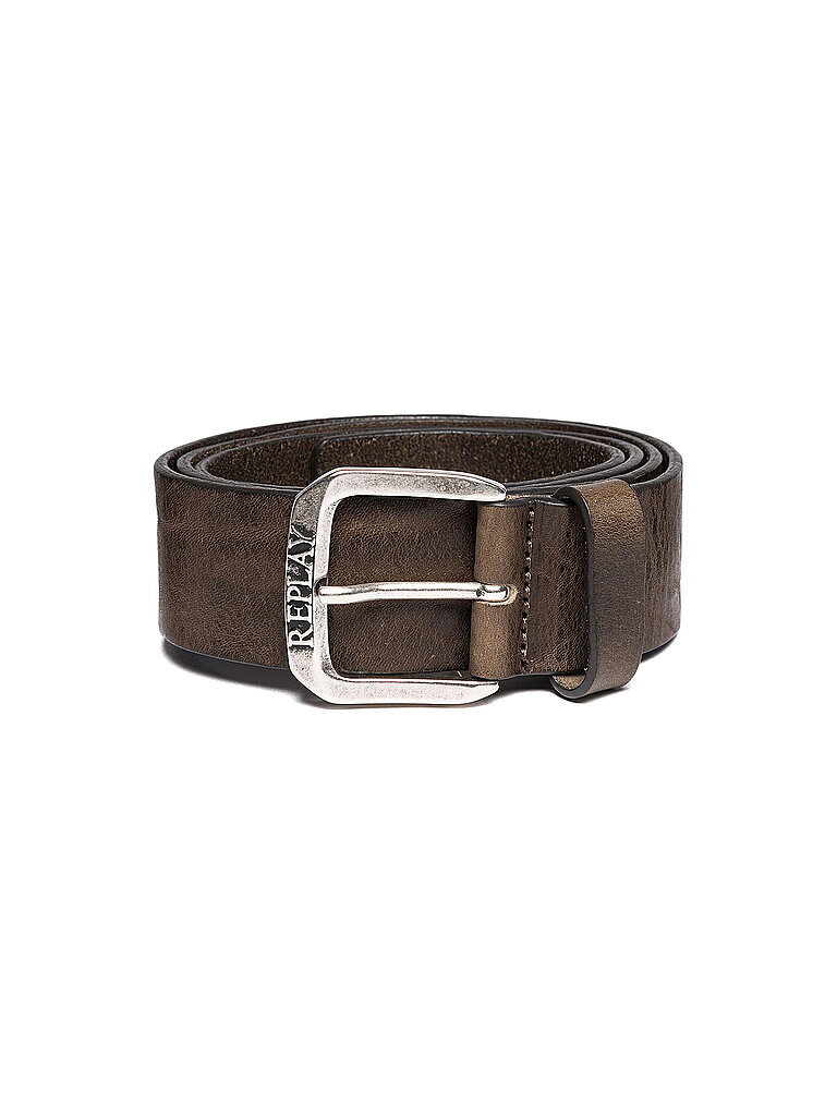 Ceinture en cuir marron 100