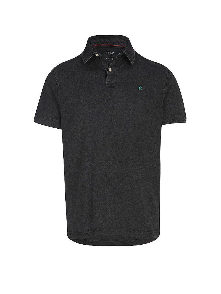 Replay Polo noir XXL