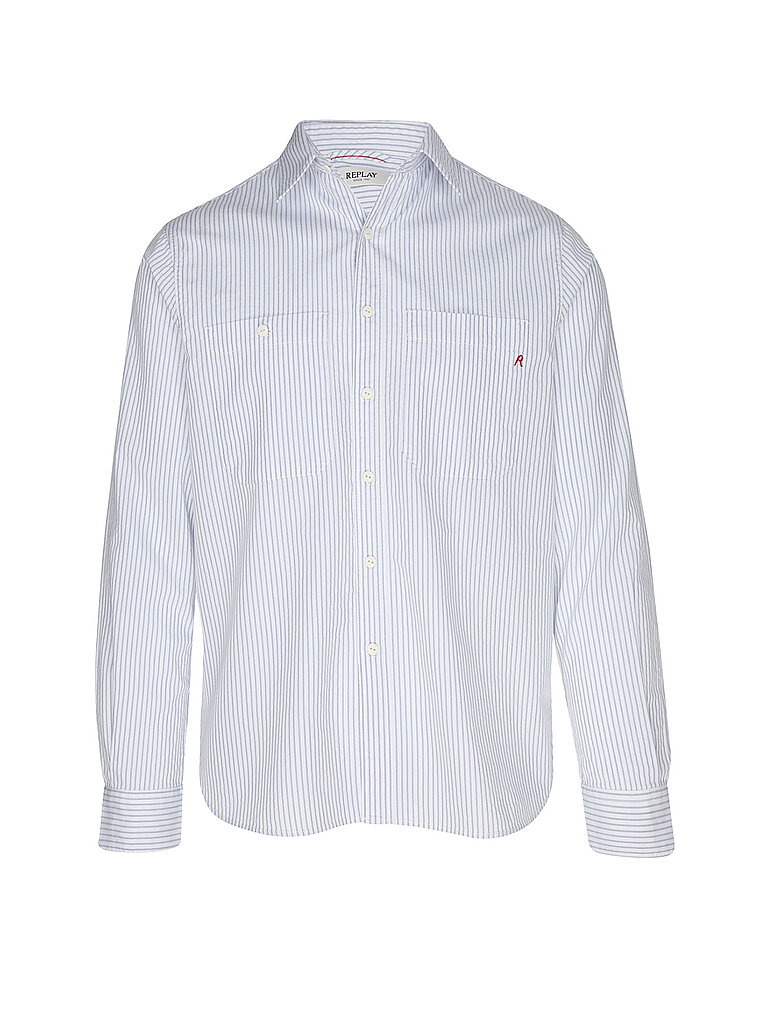 Replay Chemise bleu clair S