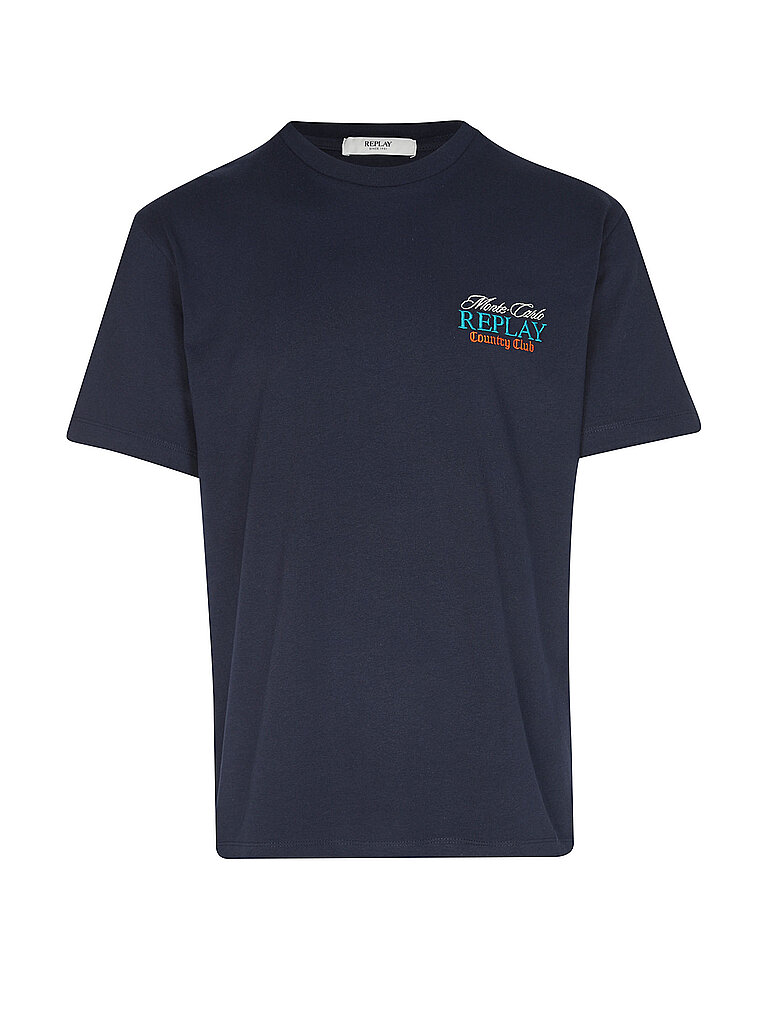 Replay T-Shirt bleu marine XL