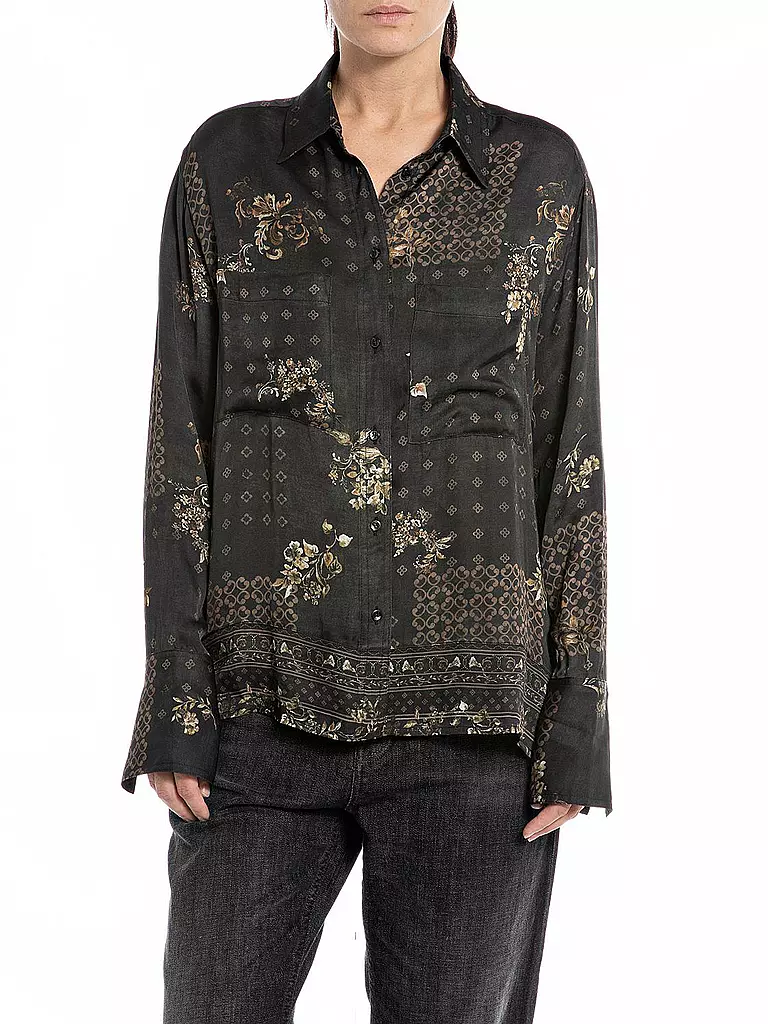 REPLAY | Bluse | Noir