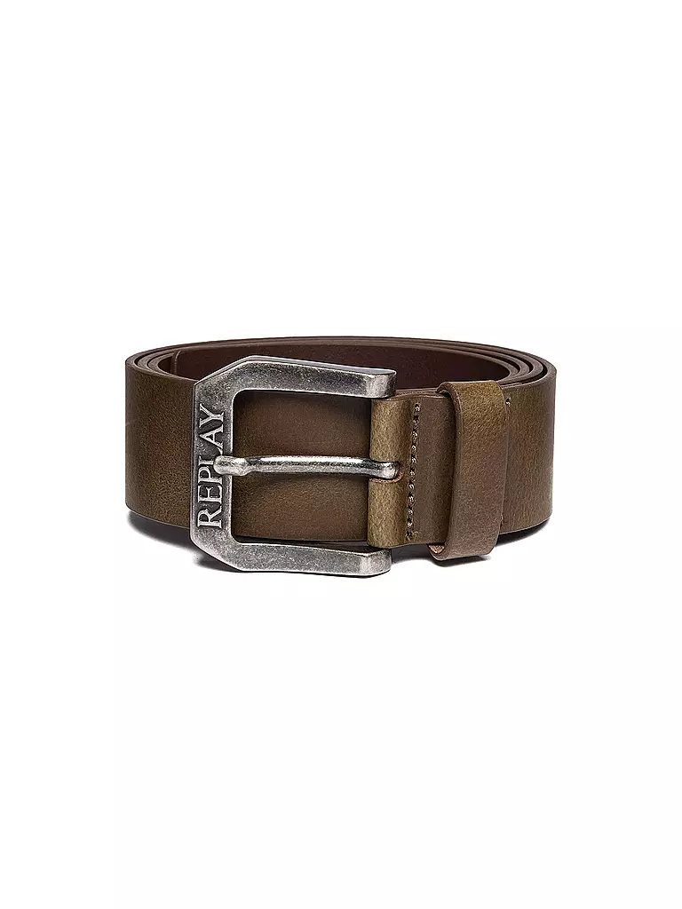 REPLAY | Ceinture en cuir | Marron