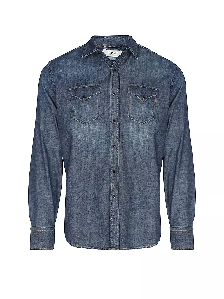 REPLAY | Chemise en jean | Bleu