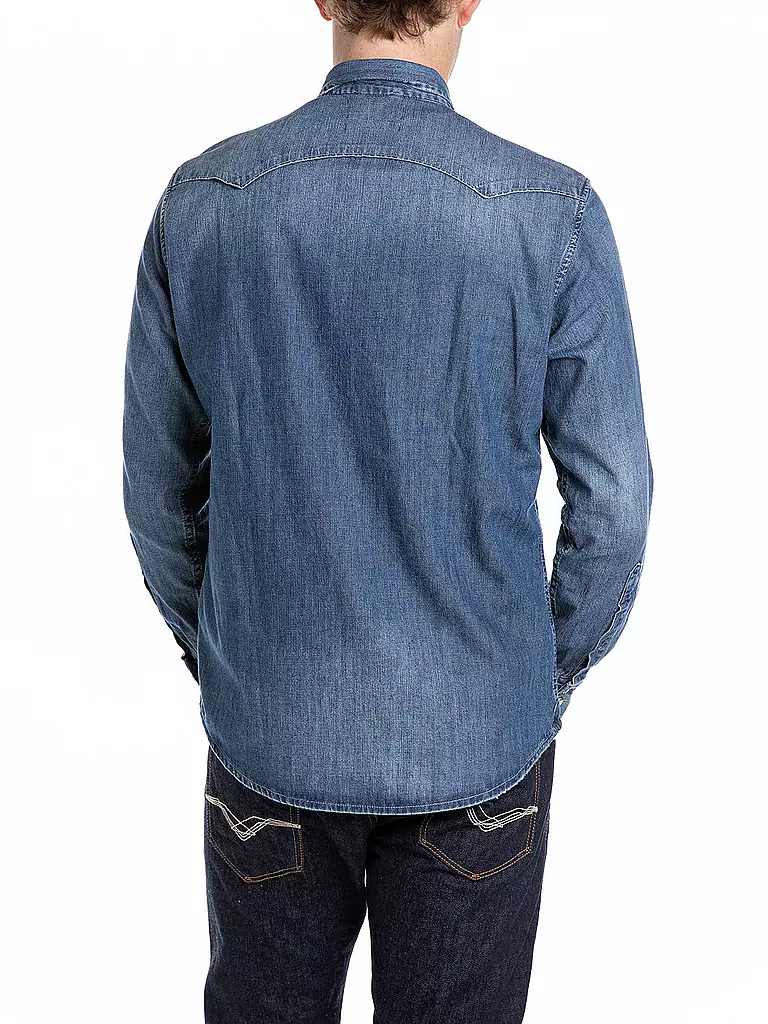 REPLAY | Chemise en jean | blau