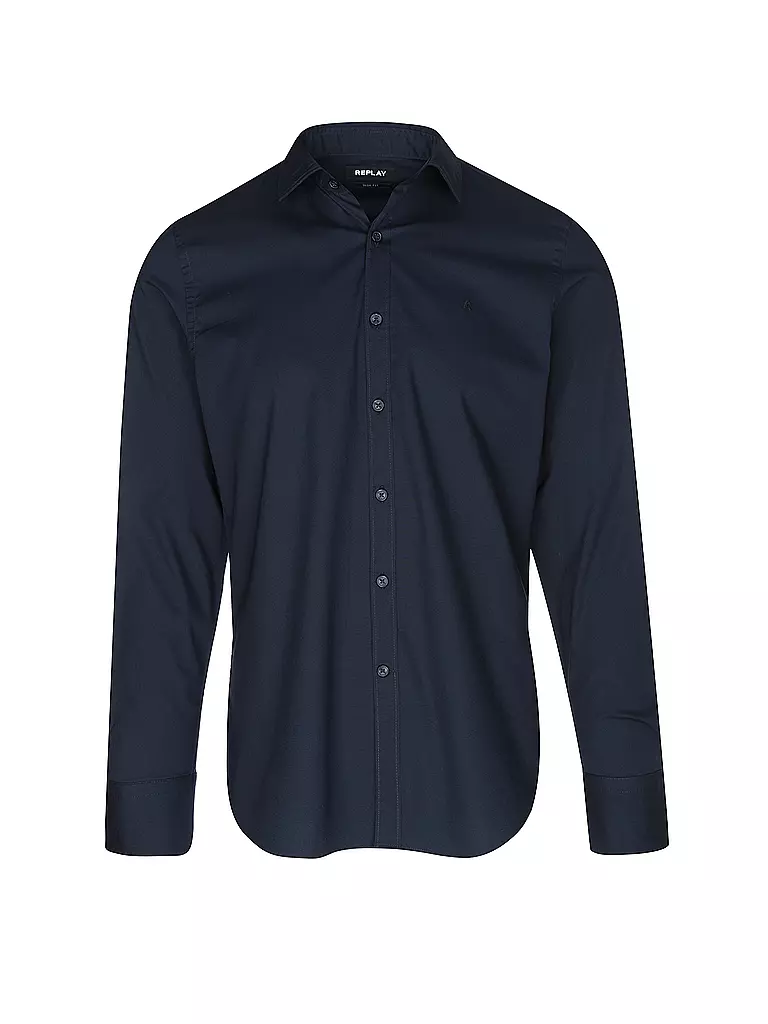 REPLAY | Chemise Slim Fit | blau