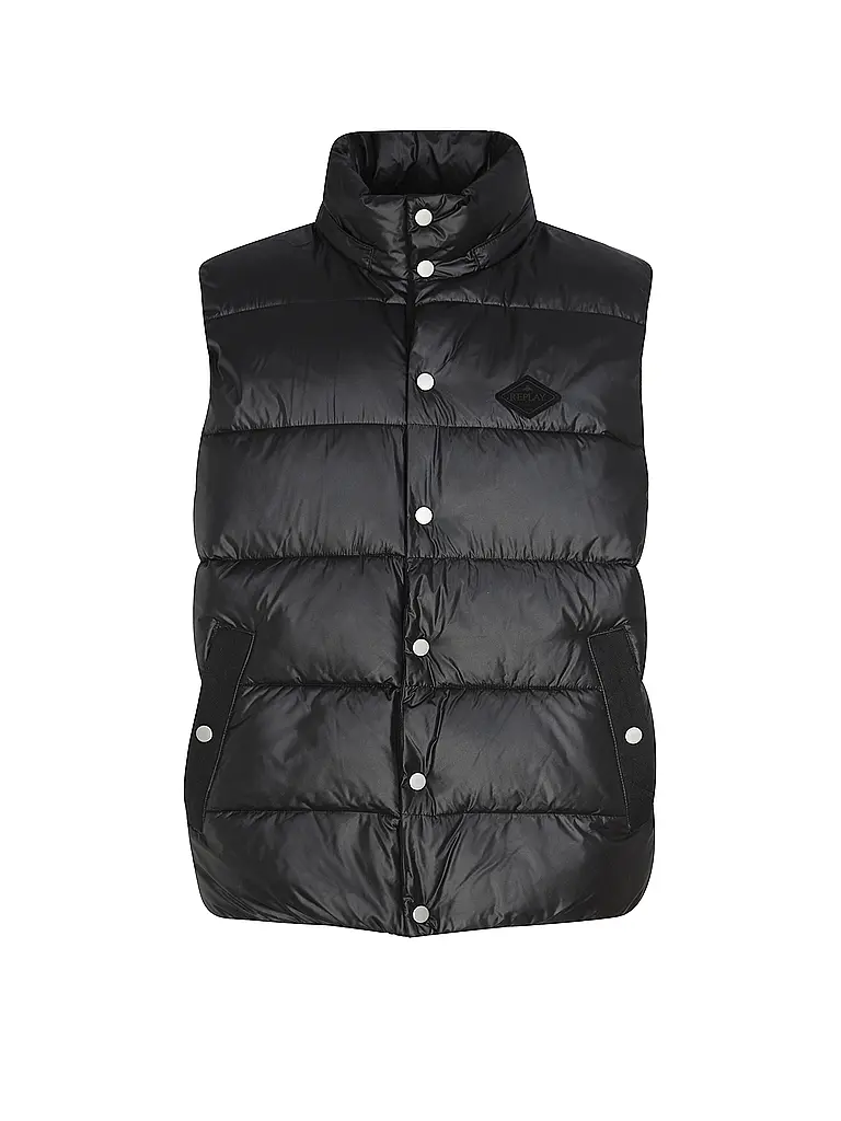 REPLAY | Gilet matelassé | schwarz