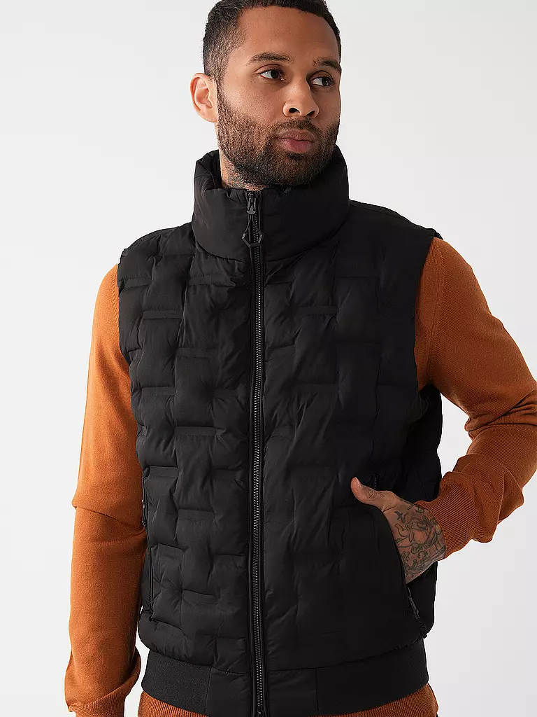 REPLAY | Gilet matelassé | schwarz
