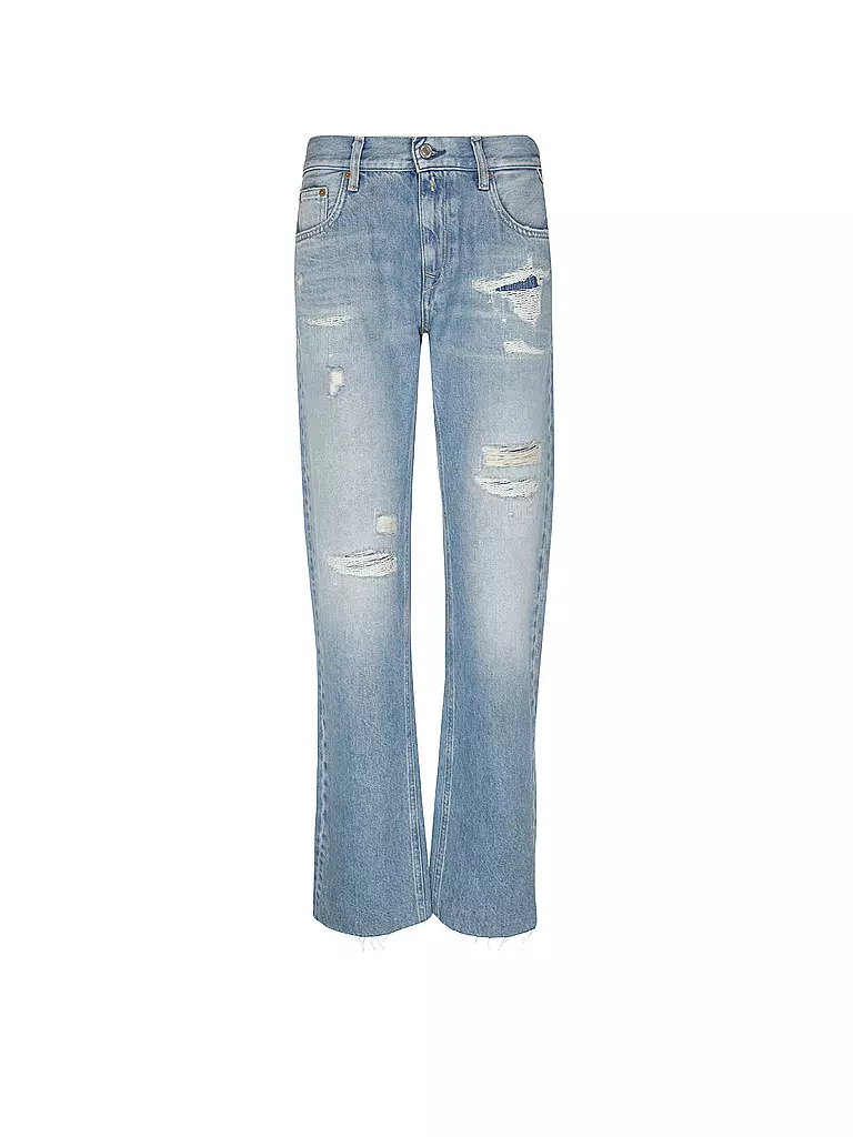 REPLAY | Jeans coupe droite 7/8 AKEME | Bleu clair