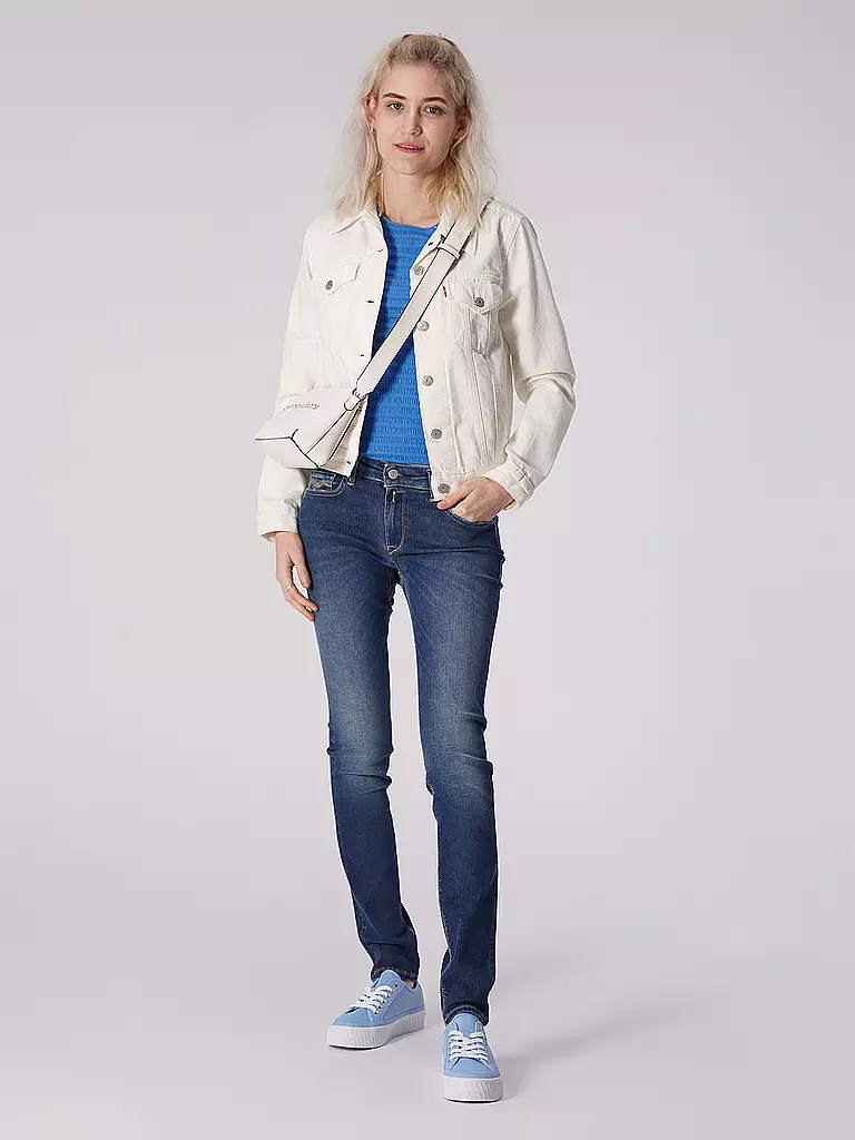 REPLAY | Jeans Skinny Fit HYPERFLEX NEW LUZ | Bleu foncé