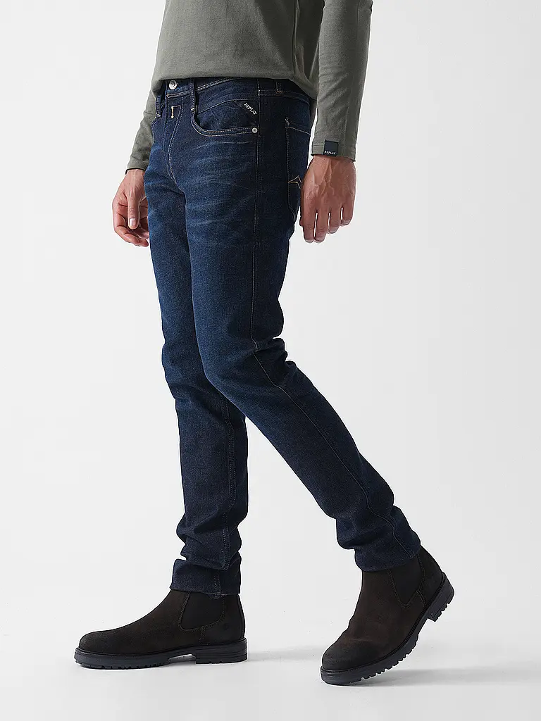 REPLAY | Jeans Slim Fit ANBASS 573 | Bleu foncé