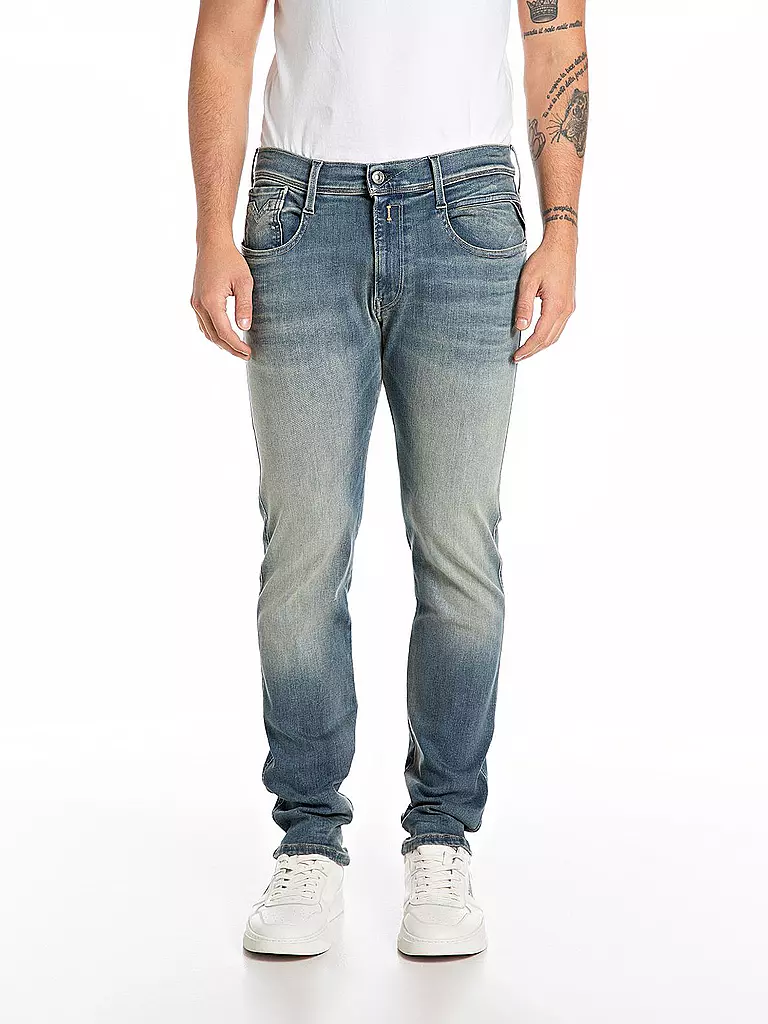 REPLAY | Jeans slim fit ANBASS HYPERFLEXX | blau