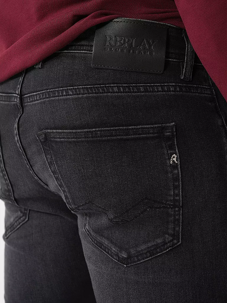 REPLAY | Jeans Straight Fit | Noir
