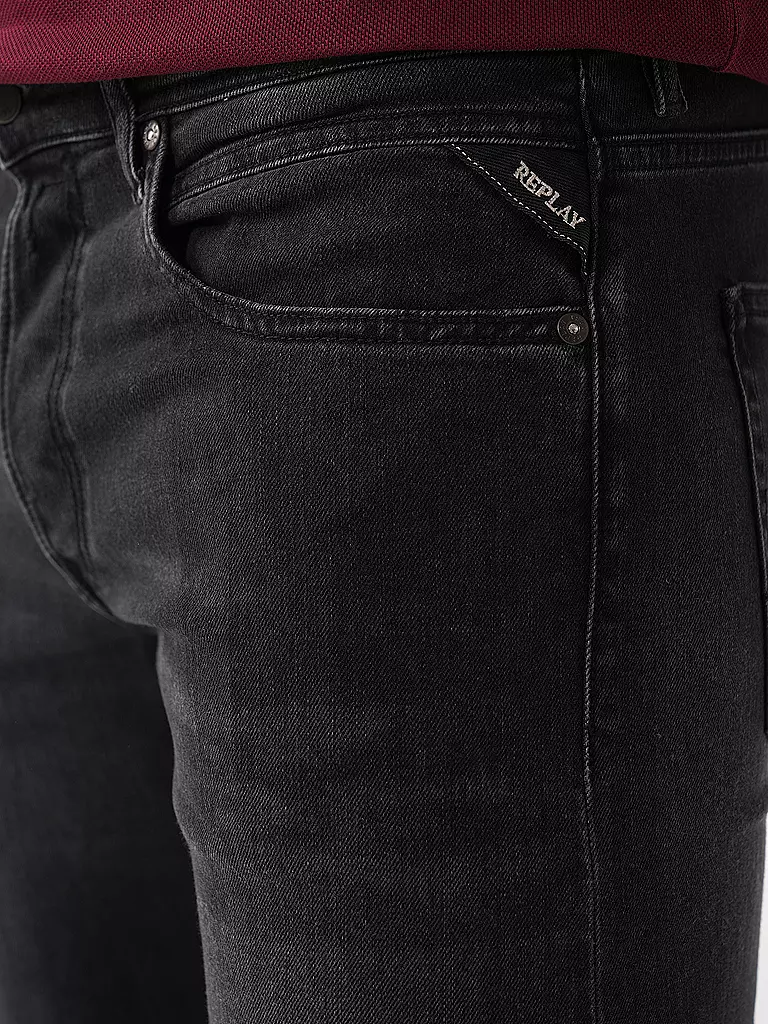 REPLAY | Jeans Straight Fit | Noir