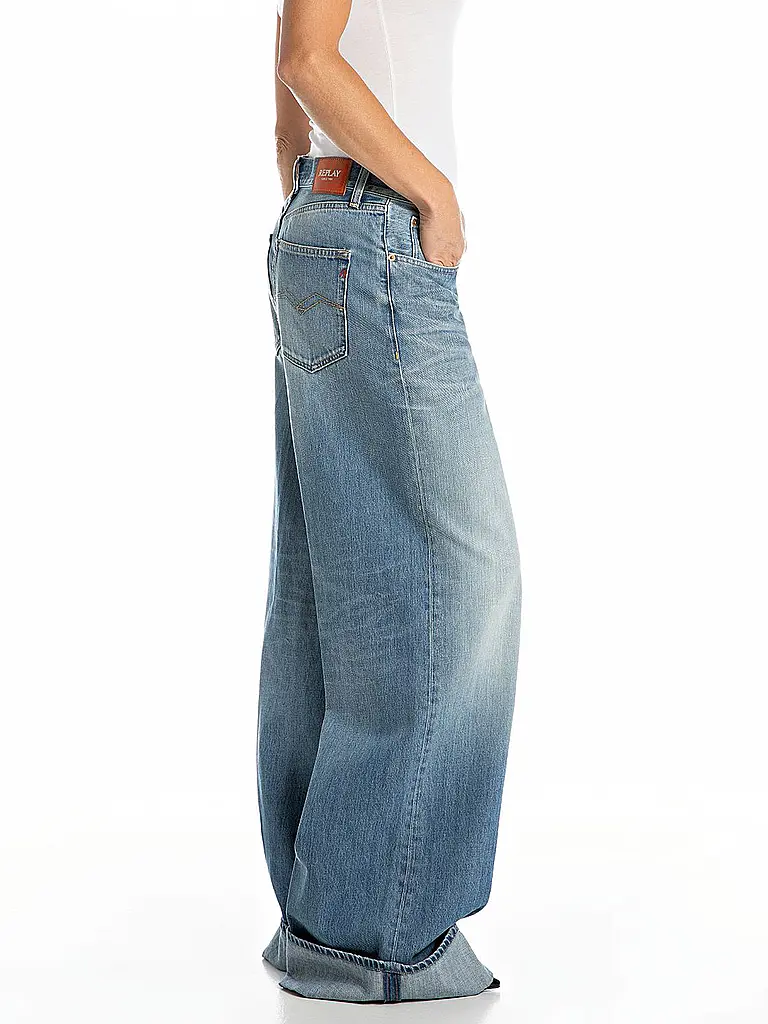 REPLAY | Jeans Wide Leg AUSJEANS NALAJA | Bleu