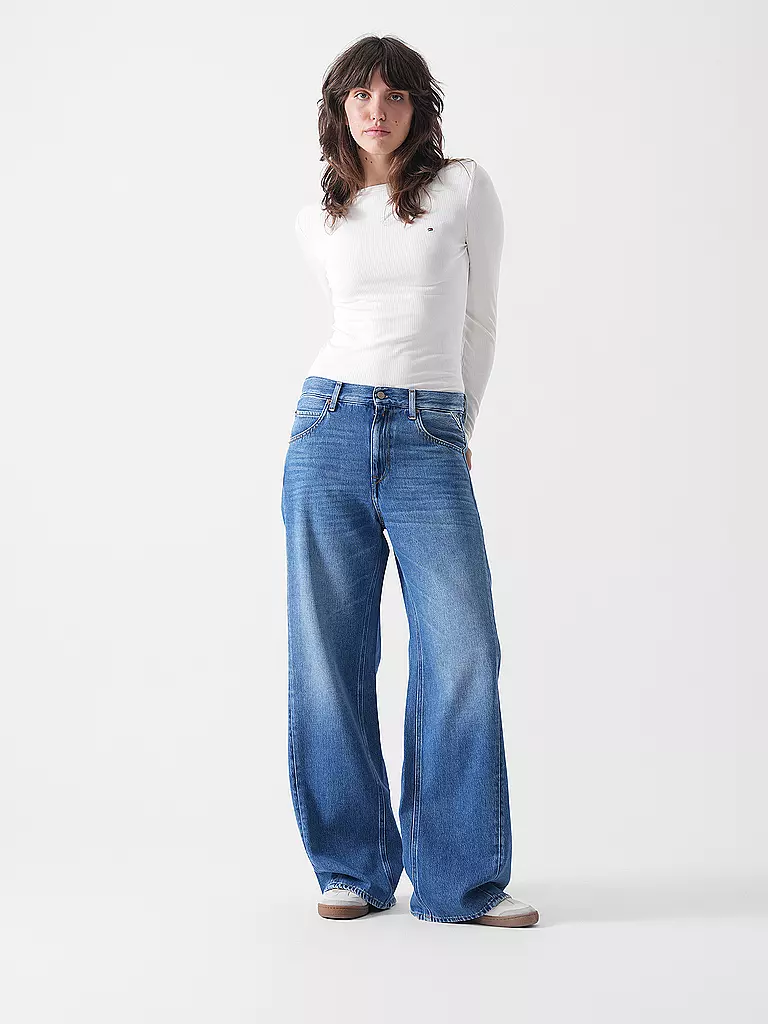 REPLAY | Jeans Wide Leg NARJA | blau