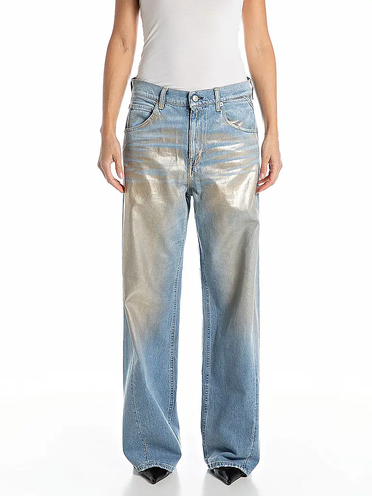 REPLAY | Jeans Wide Leg NARJA | Bleu clair