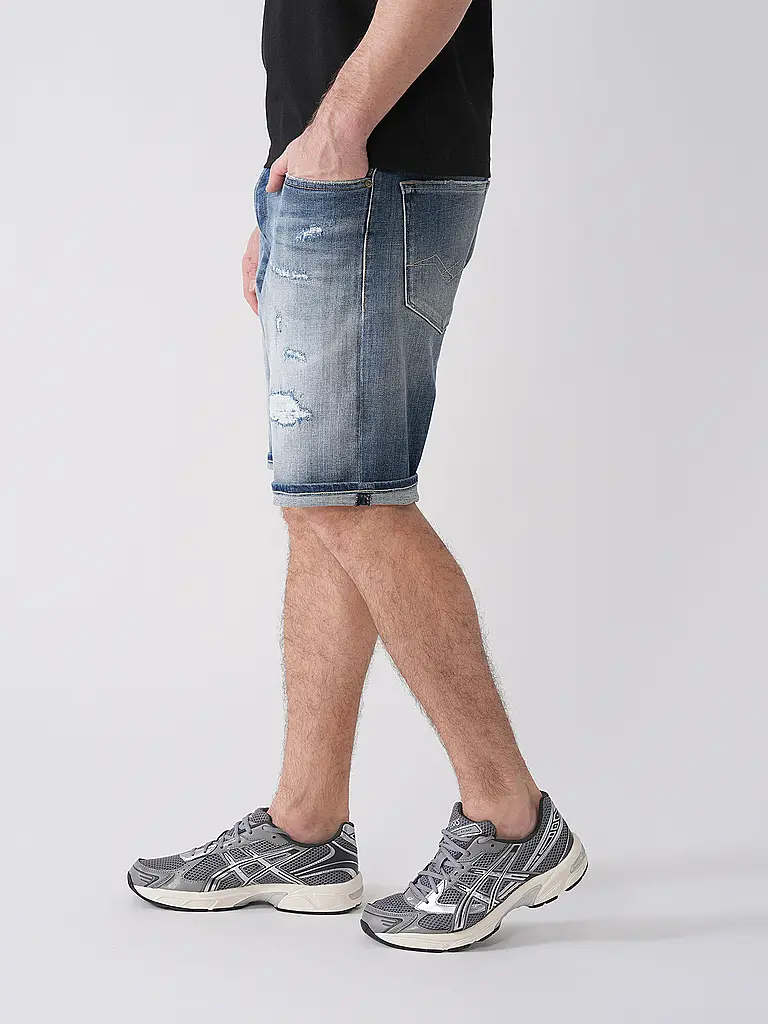 REPLAY | Jeansshorts  | blau
