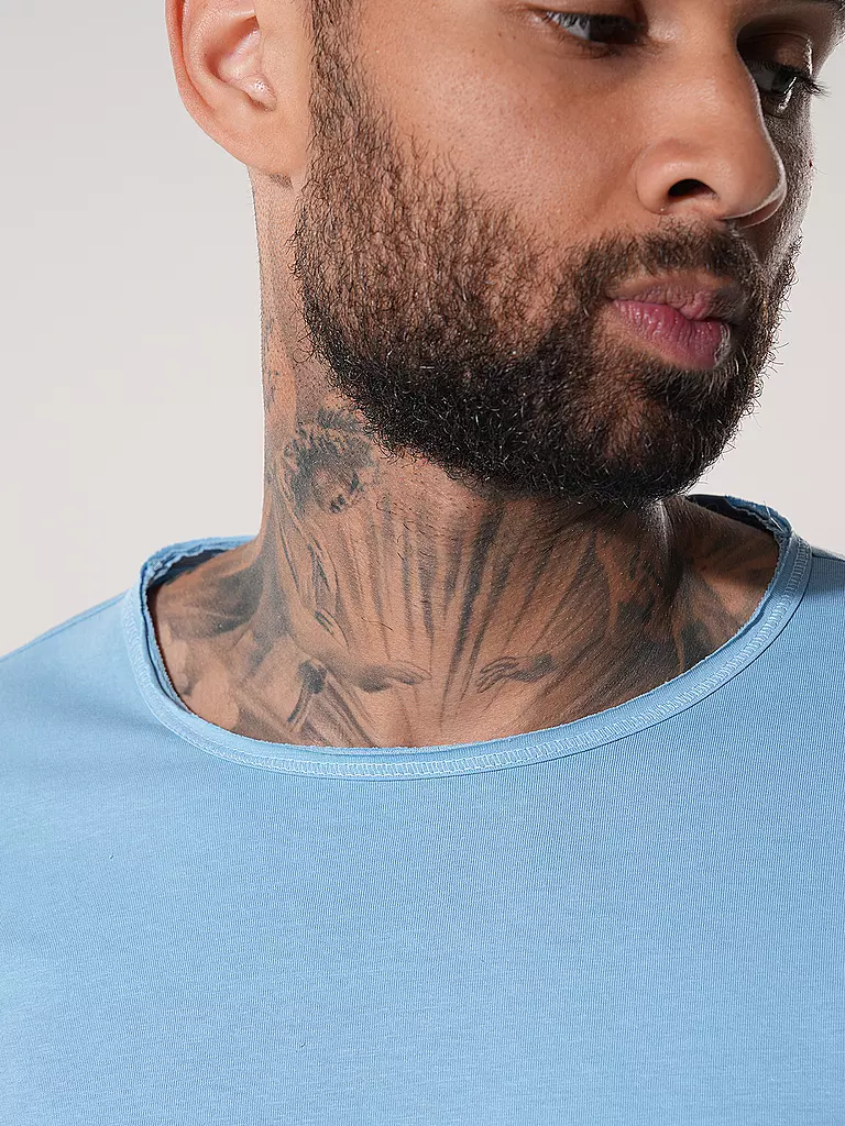 REPLAY | Langarmshirt  | Bleu clair